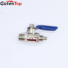 GutenTop Hot Sales Forged NPT Brass Gas Ball Valve 1/4 inch Female and Male with Good Price